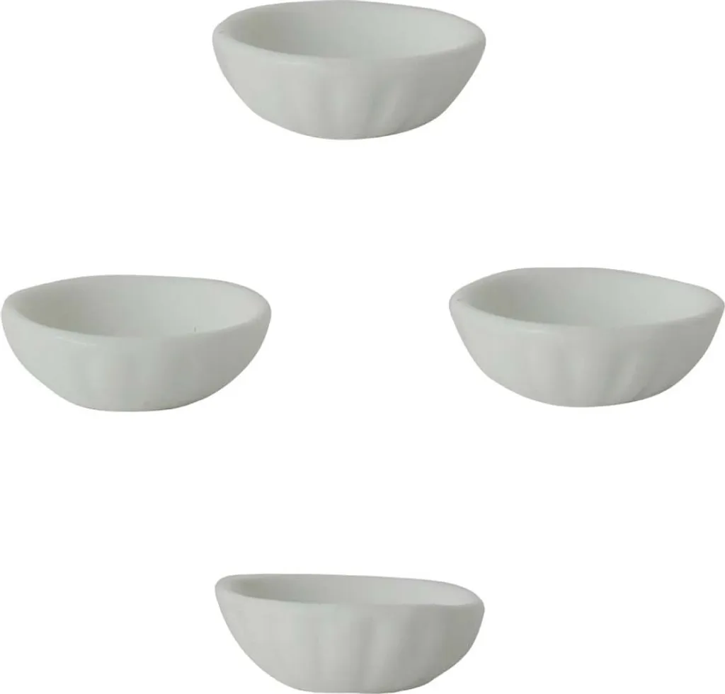 Finissez votre Décor Sam & Julia : 4 Mini Bols pour Table de Souris