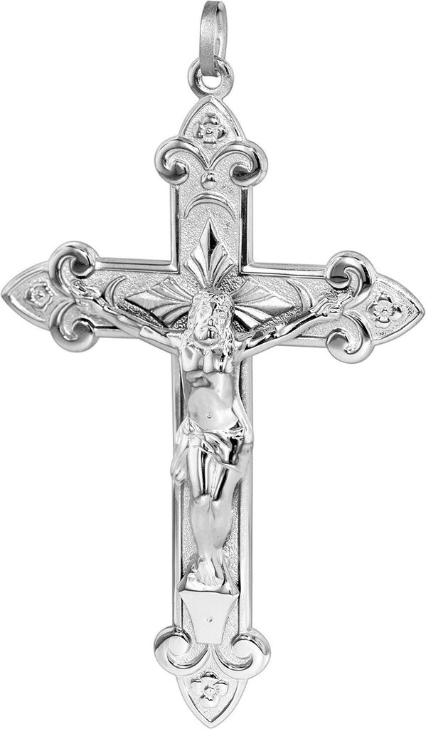 trendor 35789 Kreuz Anhänger für Männer 925 Silber 65 mm Produktbild 