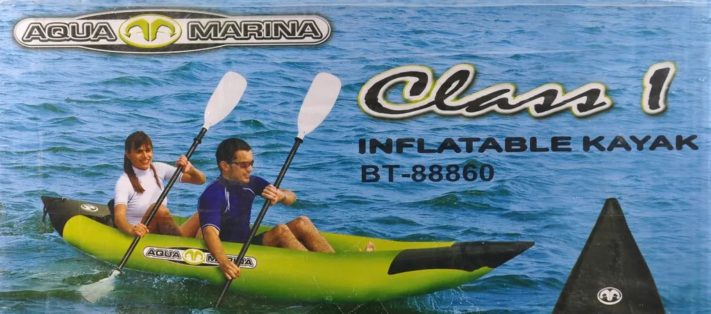 Canoë Kayak Pneumatique 2 Places Aqua Marina 4m - Bateau de Loisirs K1