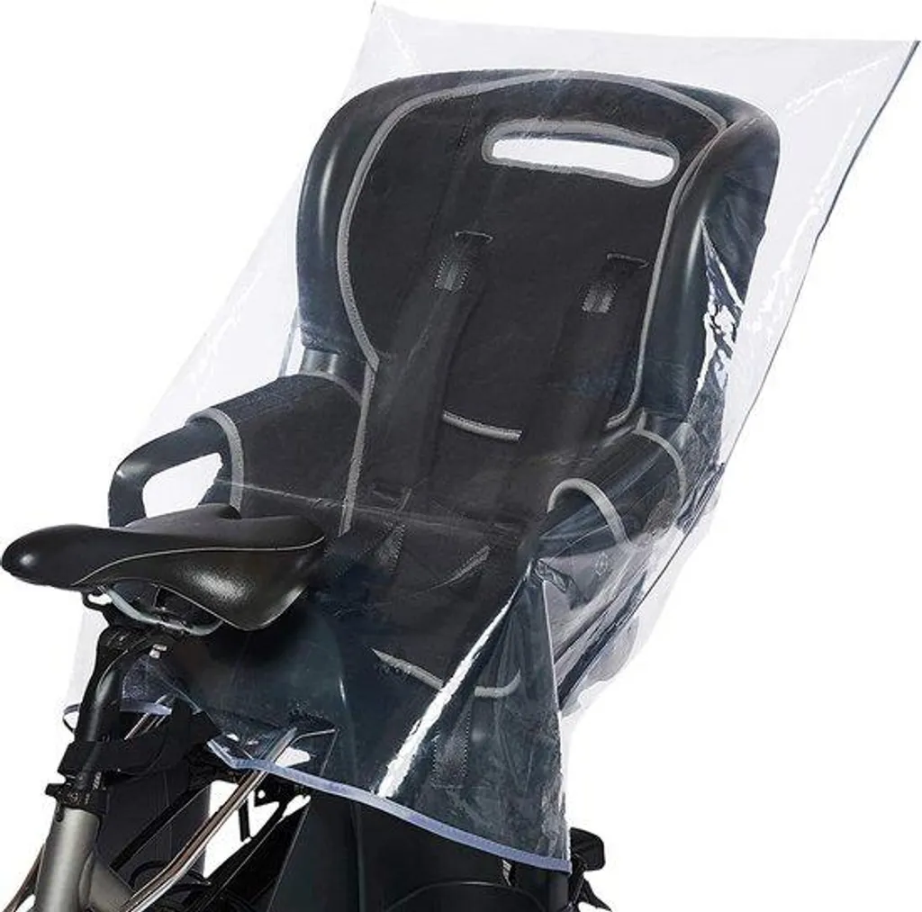 Housse siège vélo enfant facile à installer et ultra légère - Coloris Gris