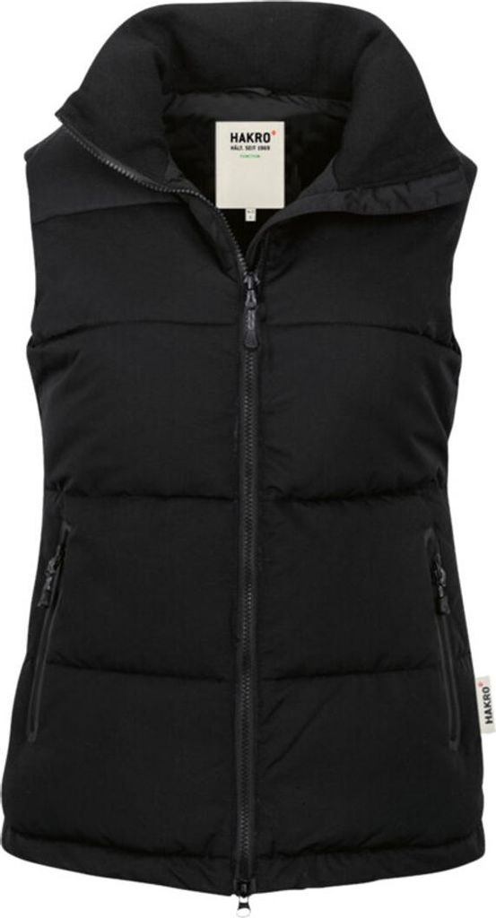 HAKRO Damen Weste Winnipeg #242 Gr. L schwarz Produktbild 