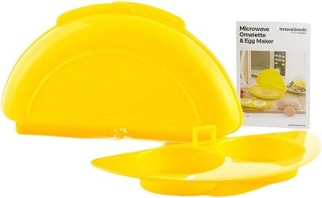 Forma na prípravu vajíčok do mikrovlnnej rúry InnovaGoods Obrázok produktu 