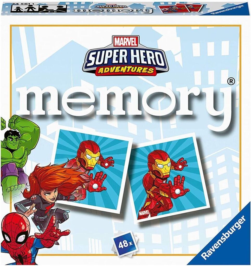 Mini Memory® | Super Eroe | Marvel Avengers | 48 carte | Immagine del prodotto 