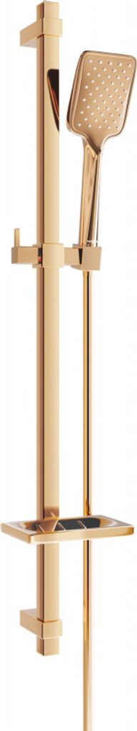 Mexen DQ62 Schiebe-Dusch-Set, Rosa Gold - 785624581-60