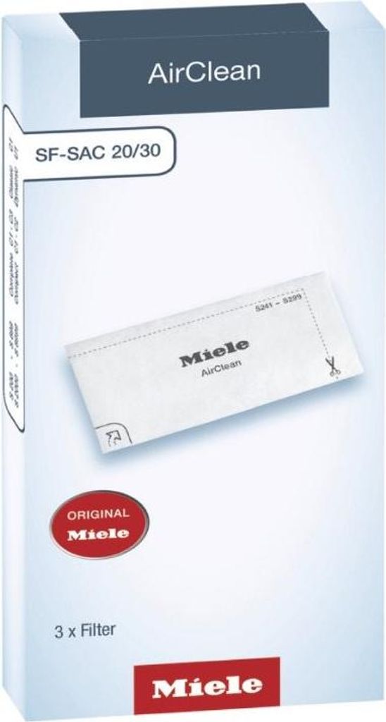 Miele Abluftfiltermatte 3944711 SF-SAC20 Mikrofilter 170x80 Produktbild 