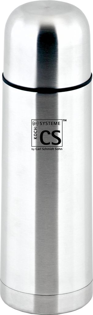ELSTRA Thermosflasche, 0,5 l, doppelwandiger Edelstahl rostfrei