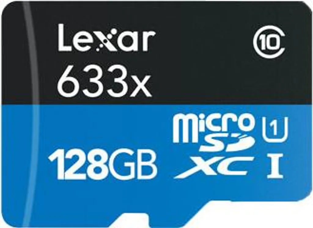 Carte Micro-SDXC 128 Go Lexar pour caméras sportives et drones 4K