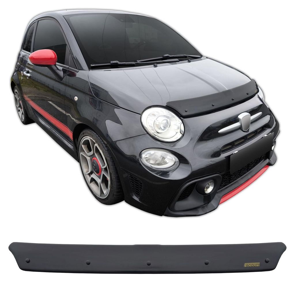 SCOUTT | Deflektor prednej kapoty pre Fiat 500 2008-vyššie Obrázok produktu 
