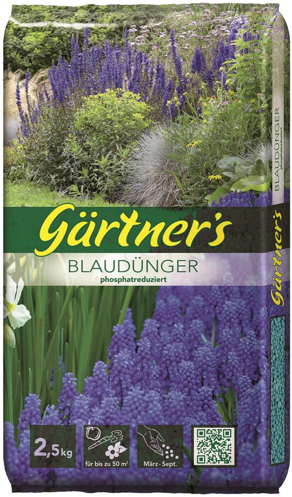 Blaudünger 2,5 kg 12+12+17+2 Beutel phospatreduziert Produktbild 