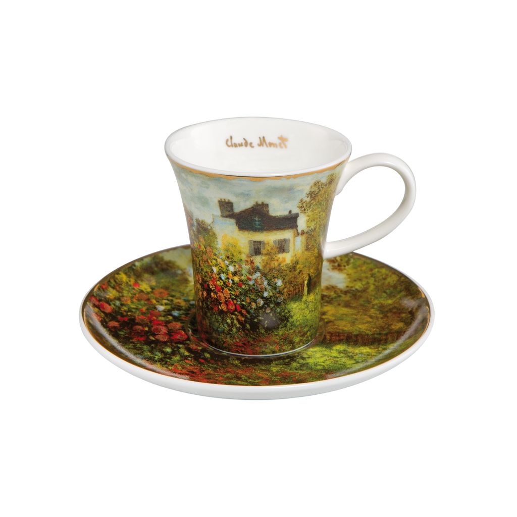 Goebel Espressotasse Claude Monet - Das Künstlerhaus, Fine Bone China, Bunt, 100 ml, 67011641