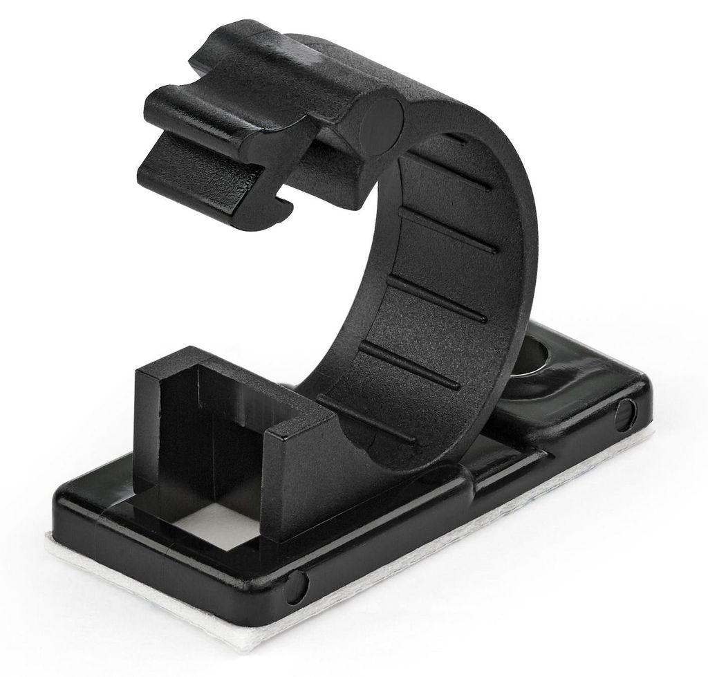 StarTech.com 100 zelfklevende kabelklemmen, medium - Productafbeelding 