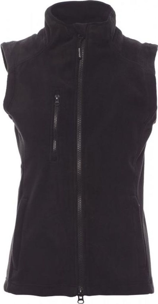 Taillierte Damen-Fleeceweste "EASY+LADY" - Payper Schwarz XL