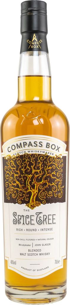 Compass Box Spice Tree Blended Malt 46% 0,7 ltr. Produktbild 
