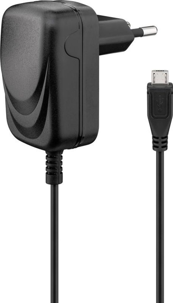 Goobay 49529, Vnútorný, AC, 5 V, 1 A, 1,5 m, Čierna Obrázok produktu 