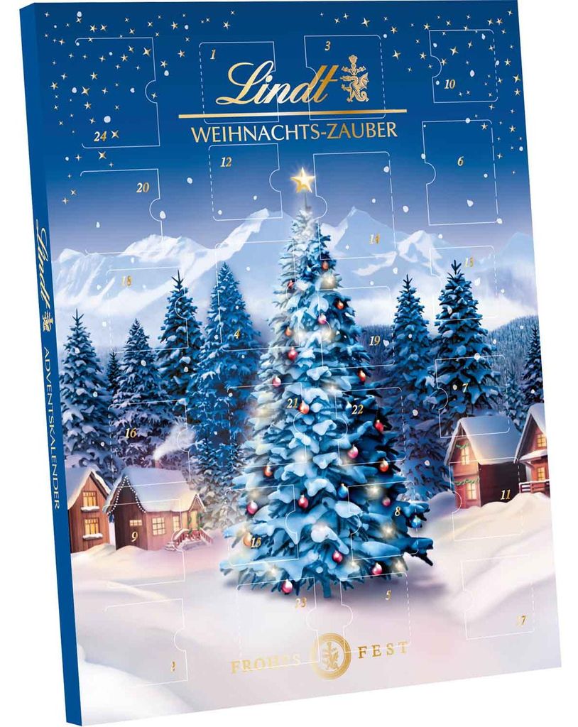 Kalendarz adwentowy Lindt Magia Świąt z pralinami Zdjęcie produktu 