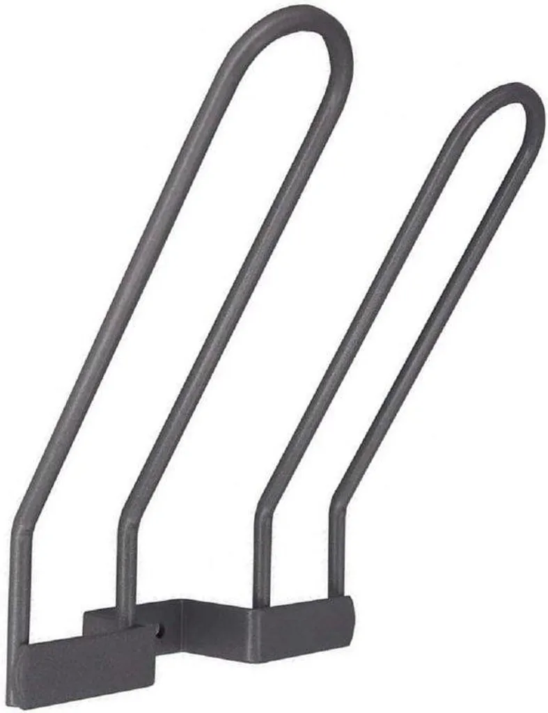 Rail de Guidage 130mm Gris RAL 9006 Lot de 10 avec Fixations de Sabots