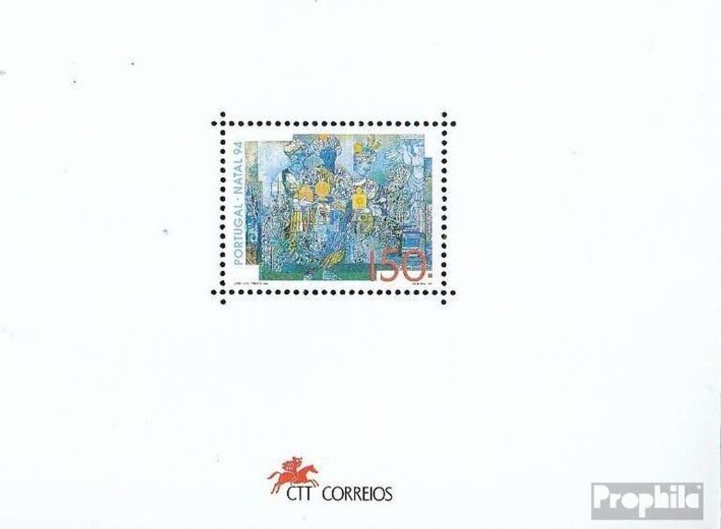 Briefmarken Portugal 1994 Mi Block105 (kompl.Ausg.) postfrisch Weihnachten