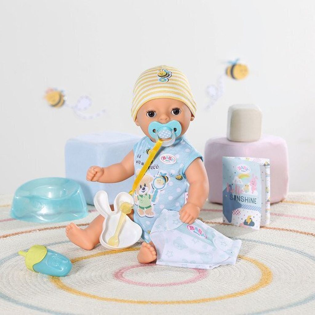 Pack De 2 Accesorios Para Muñeca BABY Born – Biberón Y Chupete De Repuesto, Compatible Con Muñecas De 36 Cm
