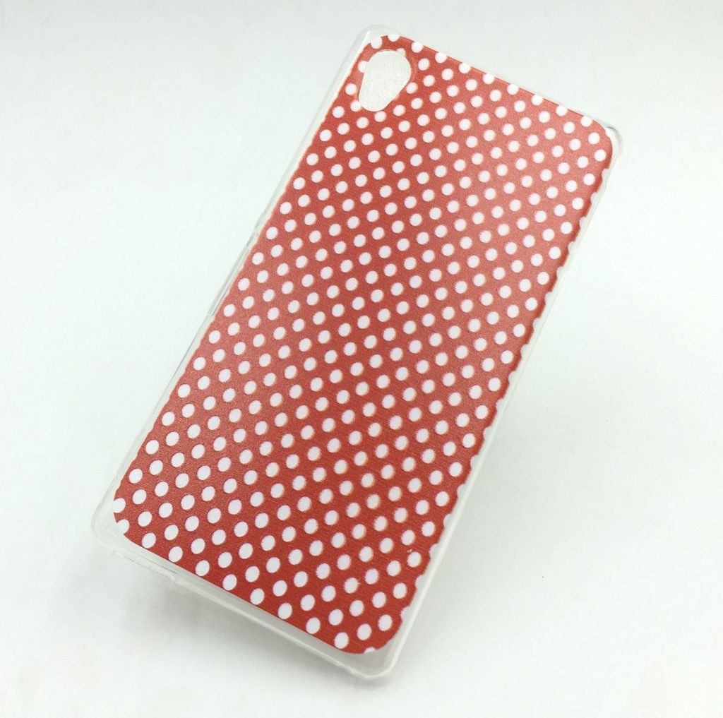 Handyhülle Schutzhülle für Sony Xperia M4 Aqua Case Cover Bumper Etuis Silikon Rot