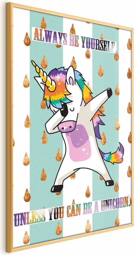 Posterpapier Poster - Always Be Yourself 40x60 cm Für Kinder g-C-0112-ao-a