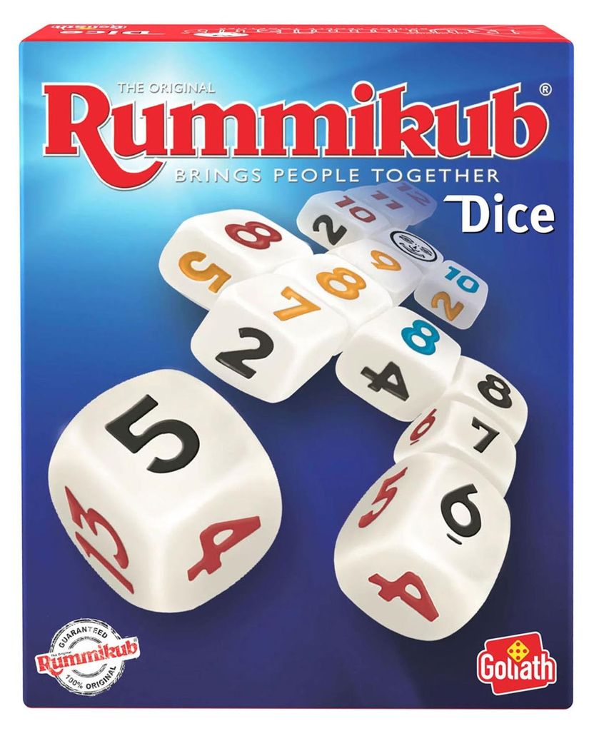 Goliath Rummikub Dice, 7 lat(a), 20 min Zdjęcie produktu 