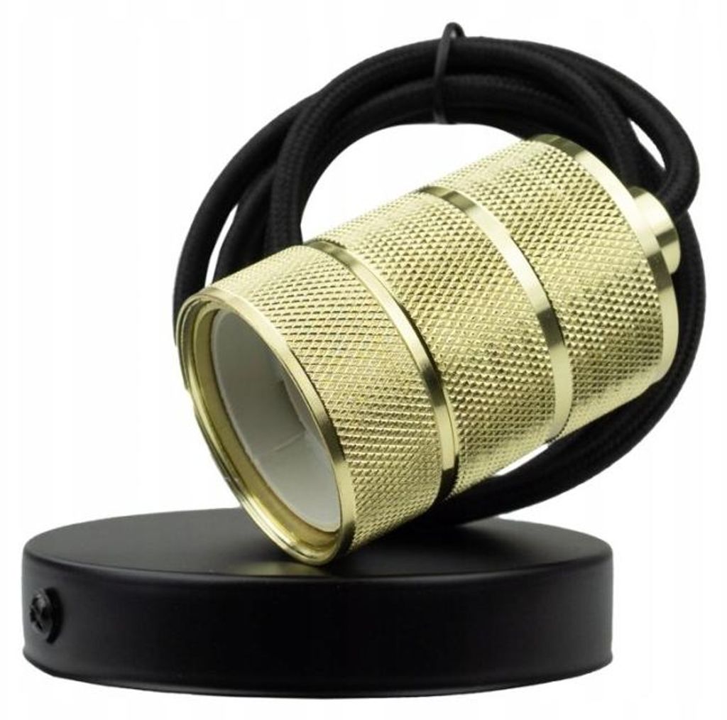 Závesné svietidlo Gold E27, 2 m, max. 60 W Obrázok produktu 