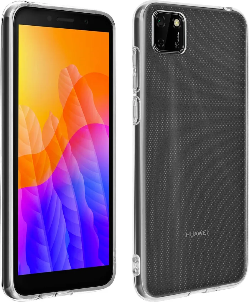 Xcessor Cover Effetto Seta Per Huawei P10 – Custodia TPU Sfumata Trasparente/Oro - 3