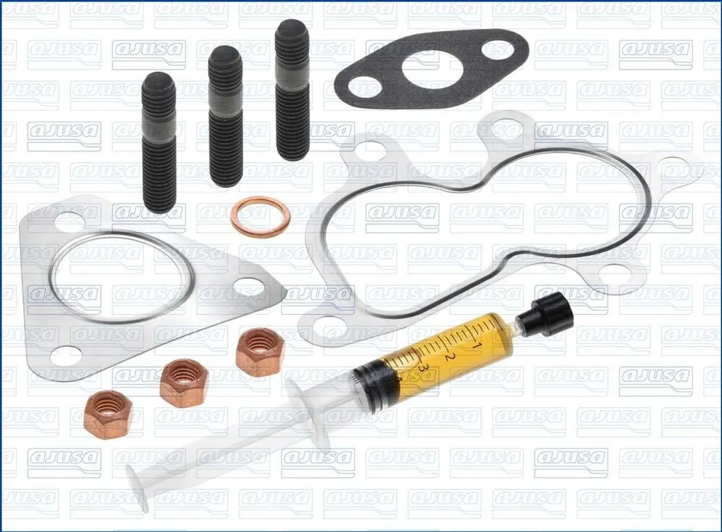 Kit complet turbocompresseur AJUSA JTC11005 étanchéité haute pression
