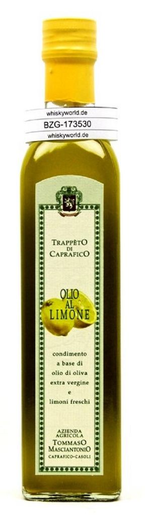 Olio d'oliva al limone 250 ml. - Masciantonio Immagine del prodotto 