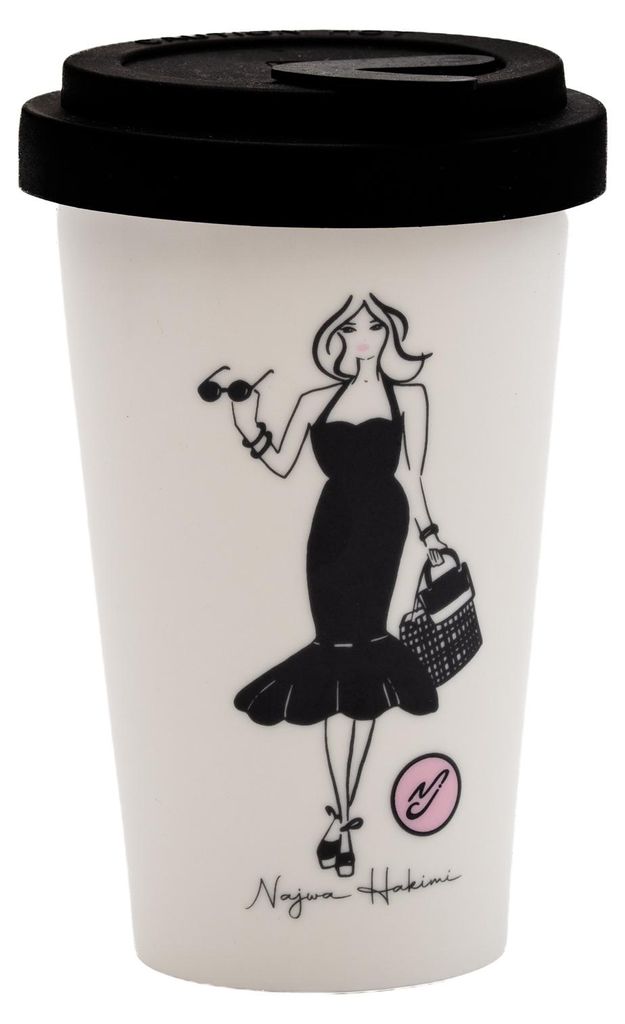 NJ Fashion Illustration Porzellan 13,2cm weiß 545000004 Produktbild 
