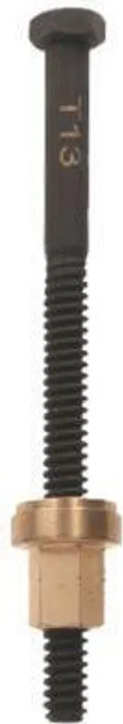 Broche trapézoïdale KS TOOLS 460.0901 en acier trempé haute qualité