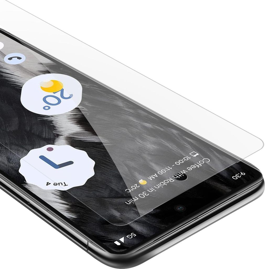 Cadorabo Schutzfolie für Google PIXEL 7 in KRISTALL KLAR Gehärtetes Tempered Display-Schutzglas Panzerfolie