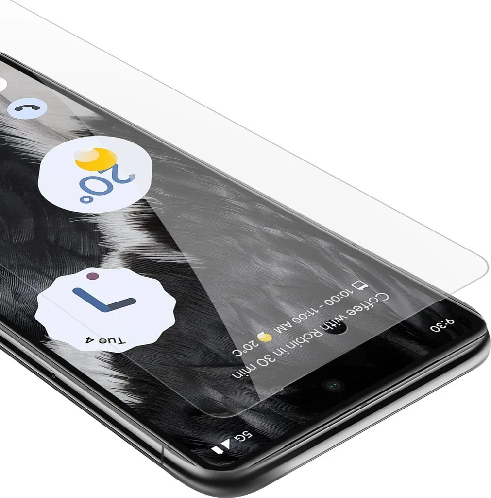Cadorabo Pellicola Cristallo Google Pixel 7 Protezione Trasparente