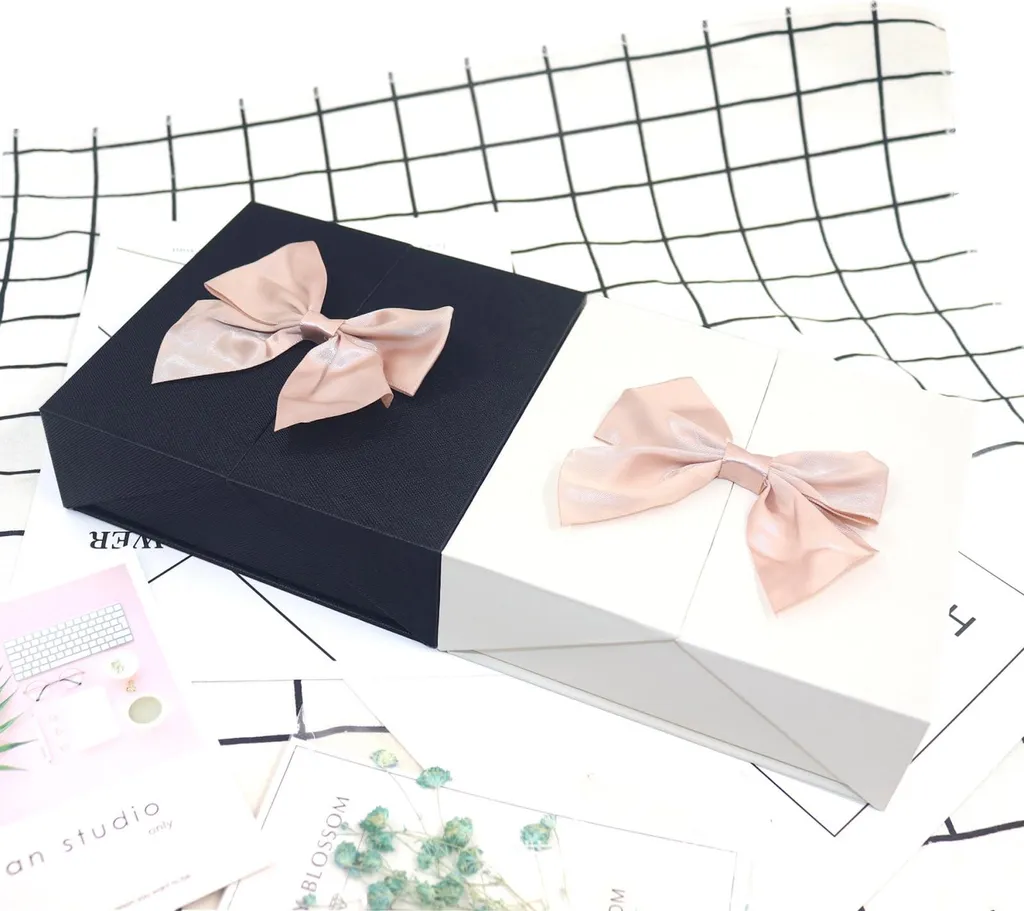 Donboly Scatola dei Ricordi: Portagioie Bianco con Rose Idea Regalo - 5
