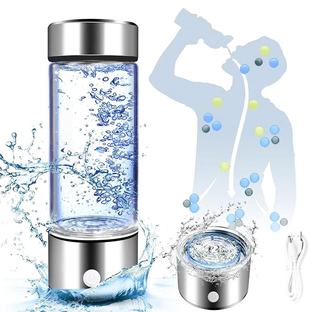 Générateur d'eau hydrogène 420ml Bouteille d'eau, Image du produit 