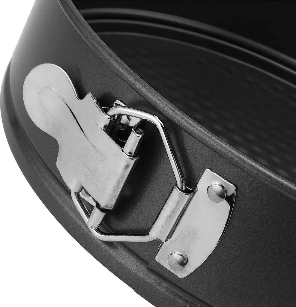 MUKLEI 6 Stück Kuchenformen, 6 Größen Springformen mit abnehmbarem Boden, lose Basis Käsekuchenform zum Backen von Cheesecake, mehrschichtigen ...