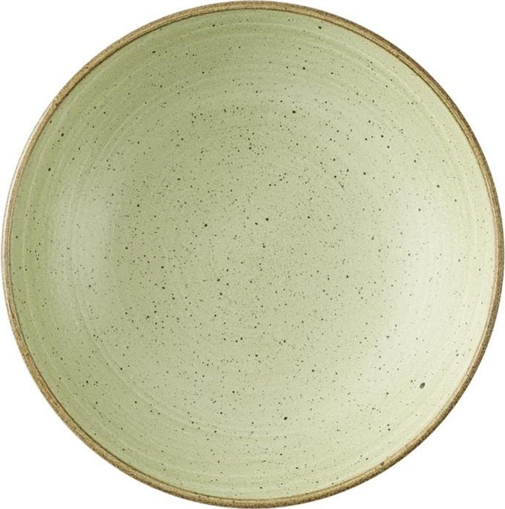 Churchill Stonecast Raw Grüne Coupeschalen 184mm (12 Stück)