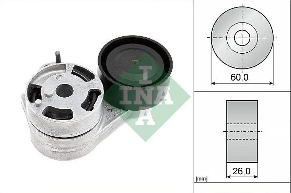 Tendeur Courroie VW 2.0 TSI - Système Anti-Vibration et Haute Résistance