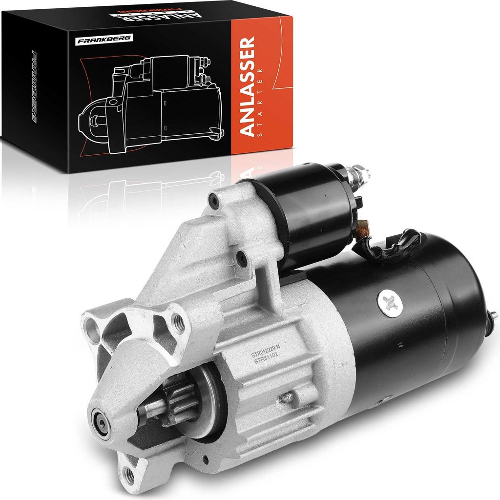Frankberg 1x Anlasser Starter für Citroën Jumper Bus Kasten Pritsche/Fahrgestell Peugeot 605 Boxer 2.4L 1994-2002