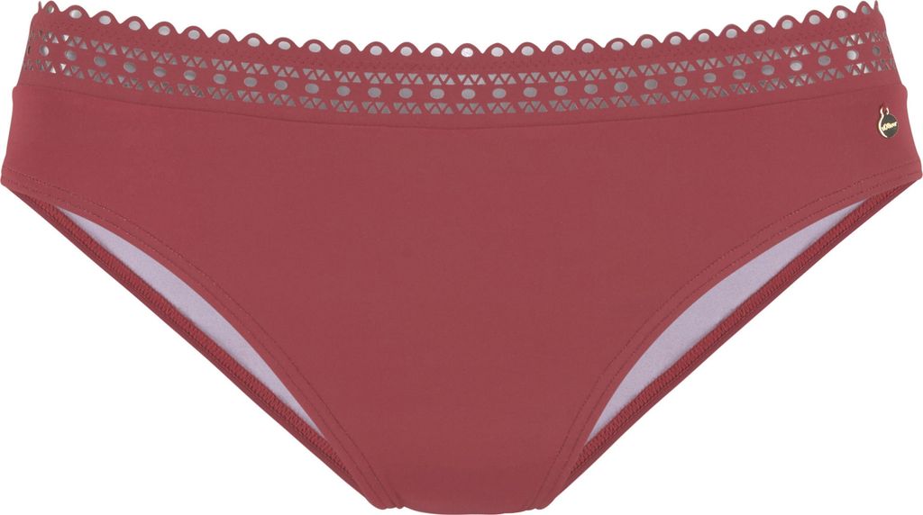 s.Oliver Bikini-Hose rostrot Größe 34