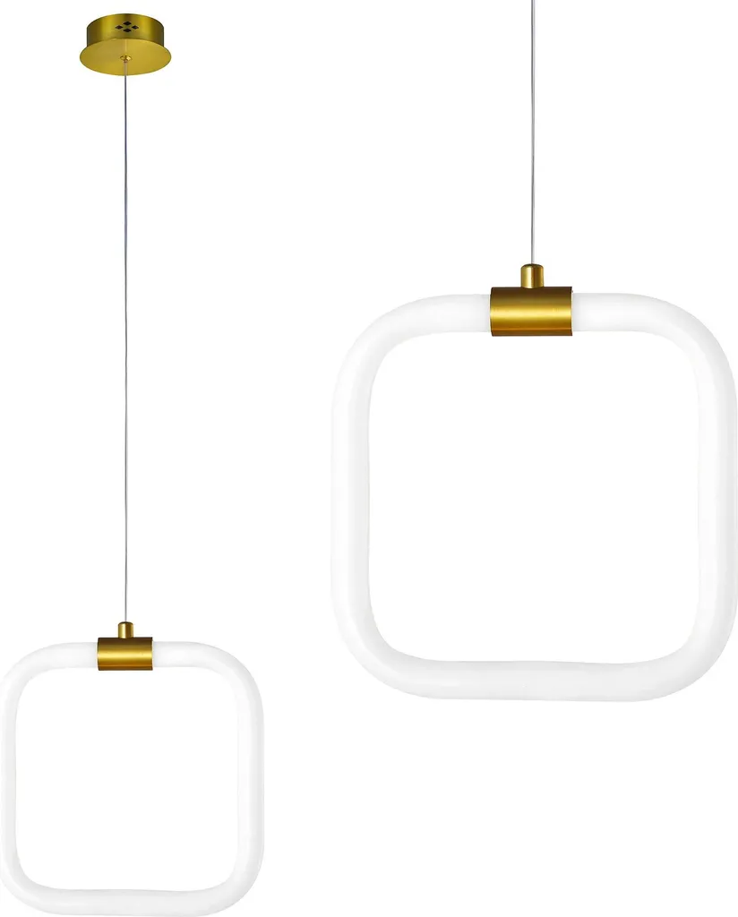 Lampada A Sospensione Toolight Lhj057-Cp1 White, Gold