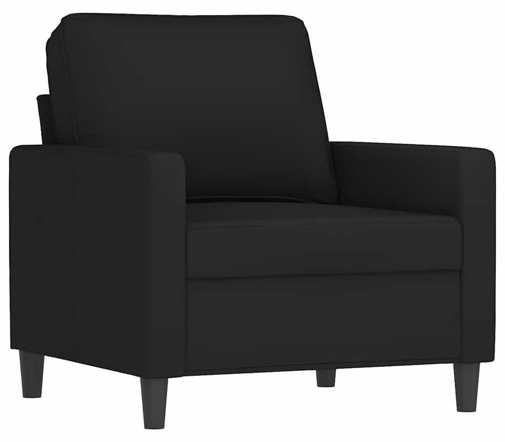 vidaXL Sessel Schwarz 60 cm Samt Produktbild 