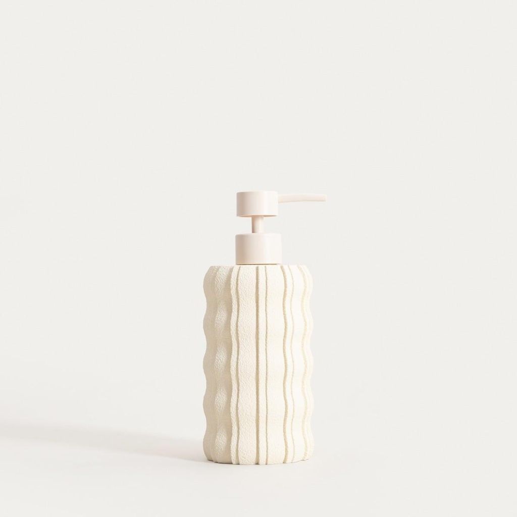 HOMLA LUVIA Spender beige 7,5x19 cm Produktbild 
