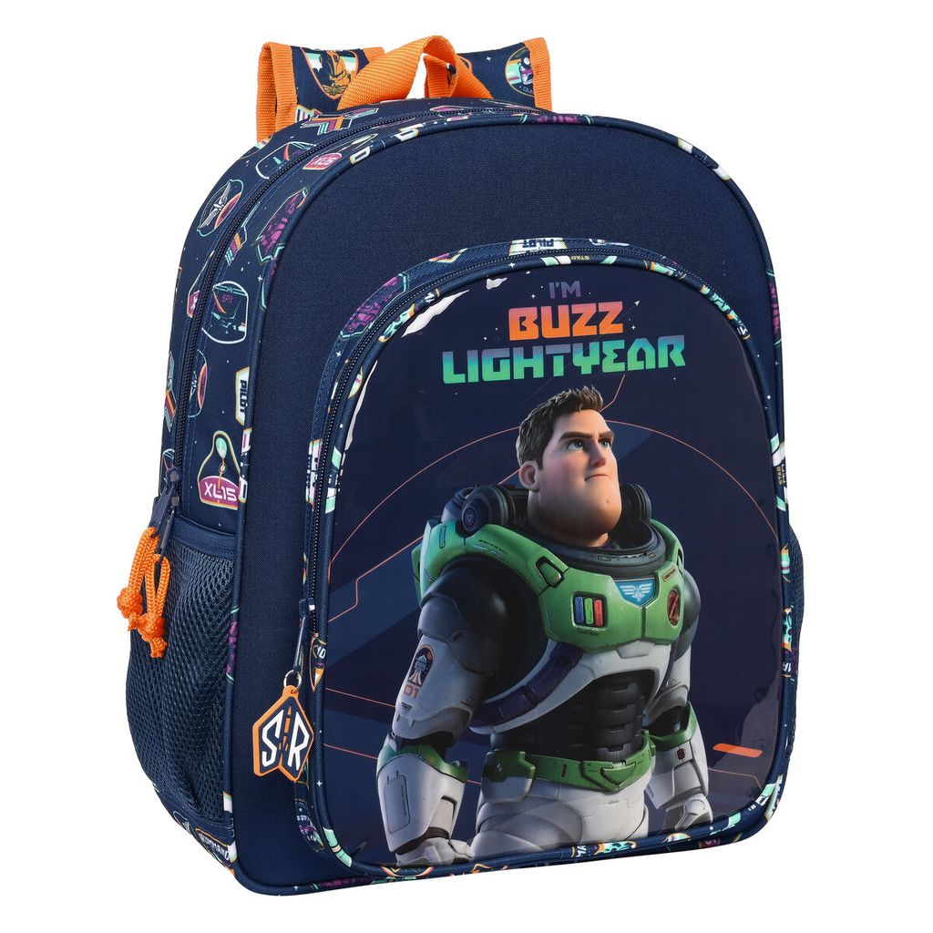 Schulrucksack Buzz Lightyear Marineblau (32 x 38 x 12 cm) Produktbild 