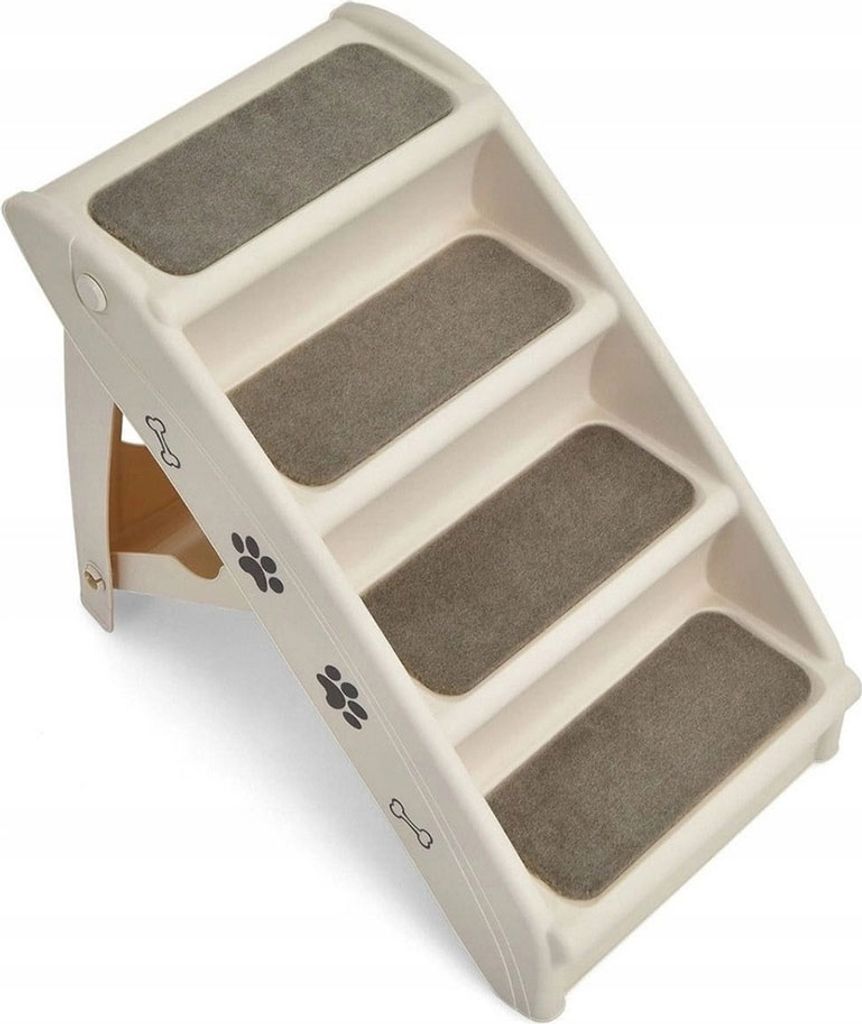 Scale per animali domestici COSTWAY PW10029BE, 4 gradini, Immagine del prodotto 