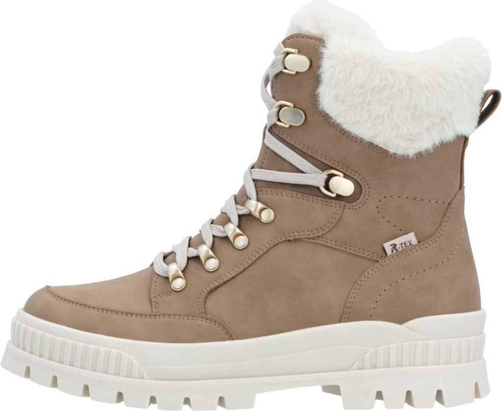 Rieker Schnürboots Damen 31383738353334 Beige 37 EU