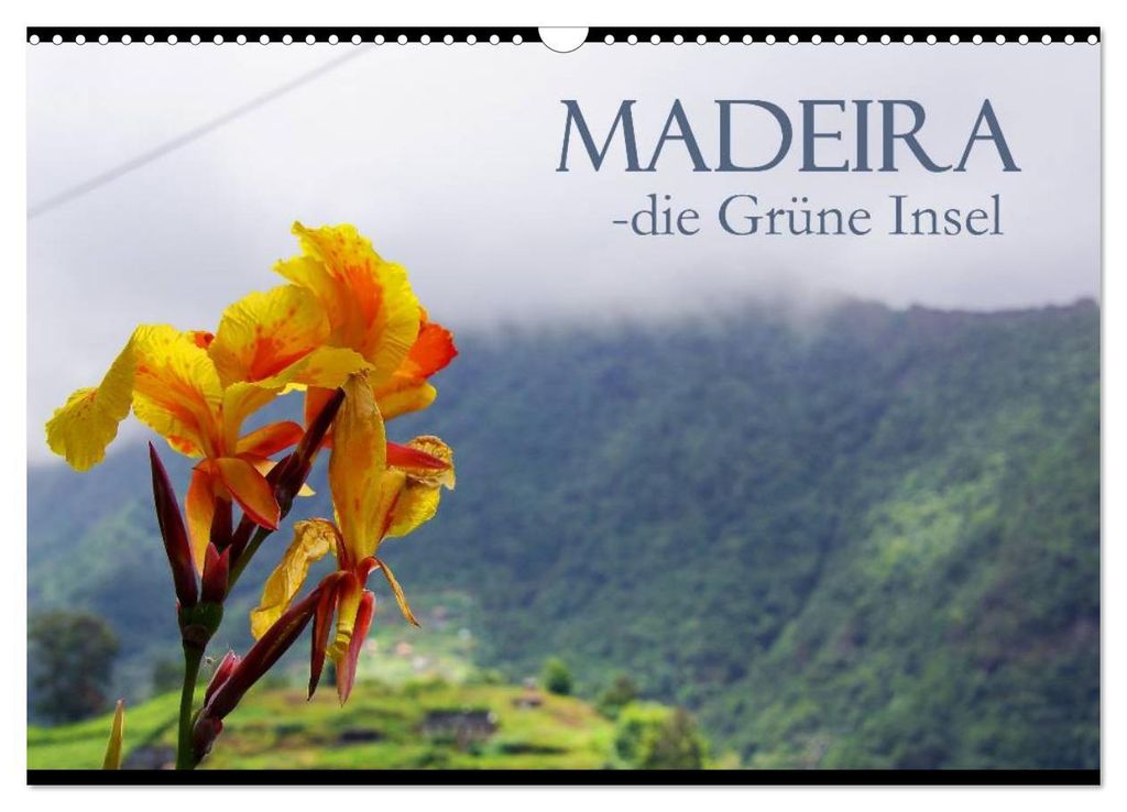 Madeira die Grüne Insel (Wandkalender 2027 DIN A3 quer), CALVENDO Monatskalender