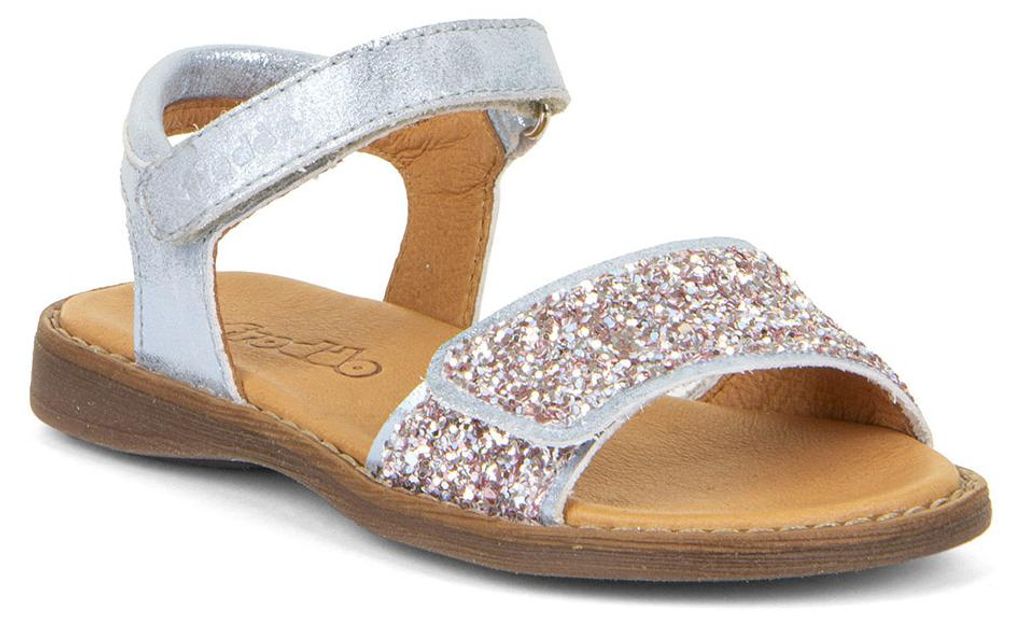 Froddo G3150249-10 Kinder-Sandalen in Silber – Leder Produktbild 