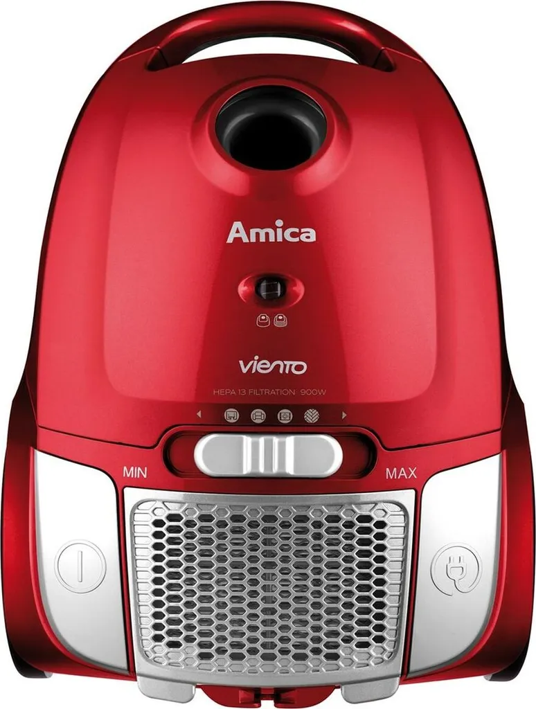 Aspirapolvere Amica Viento VI2031 Rosso 900W - Sistema Bagged Professionale