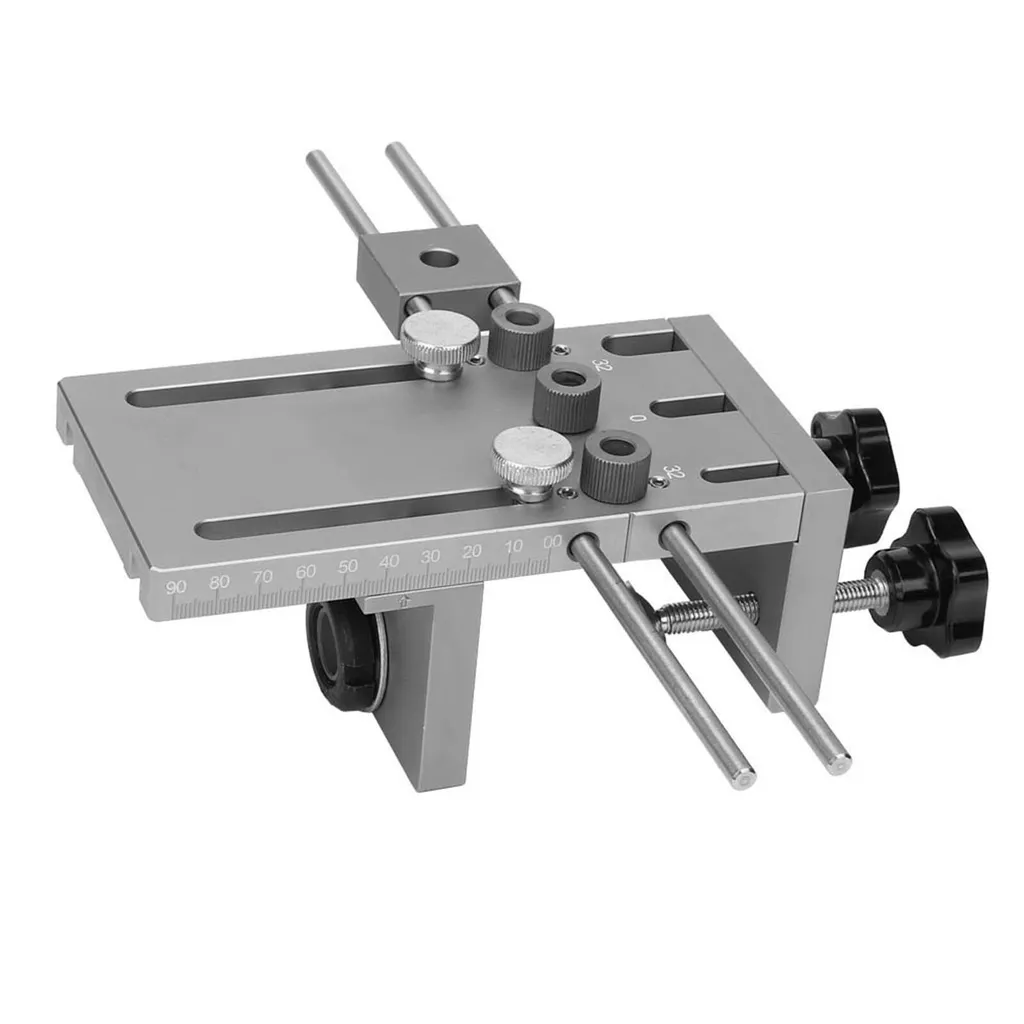 Guide de perçage pour assemblage de meubles bois avec rail rallongé 60cm